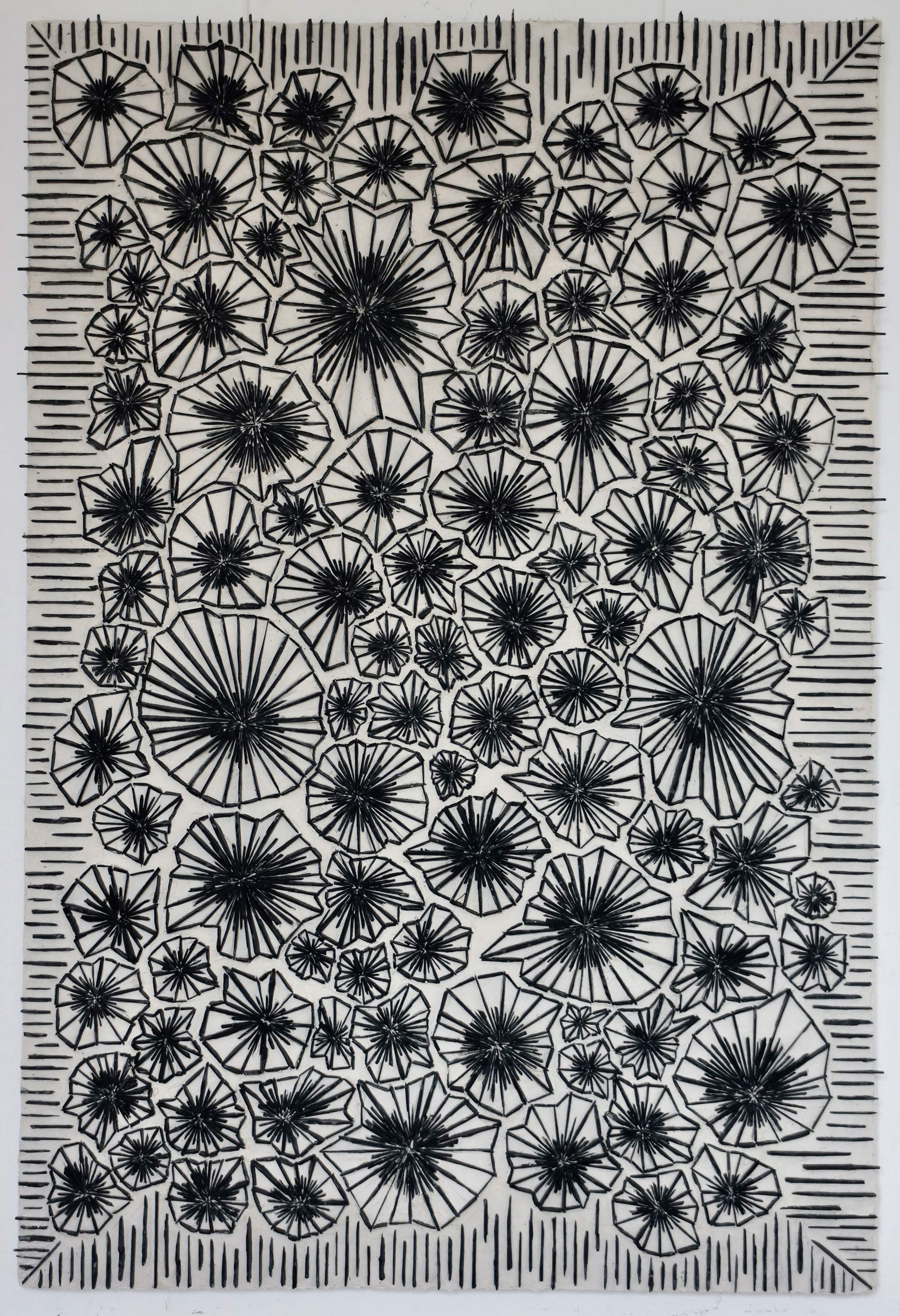 flash black, ardoise, 60x90, 2025